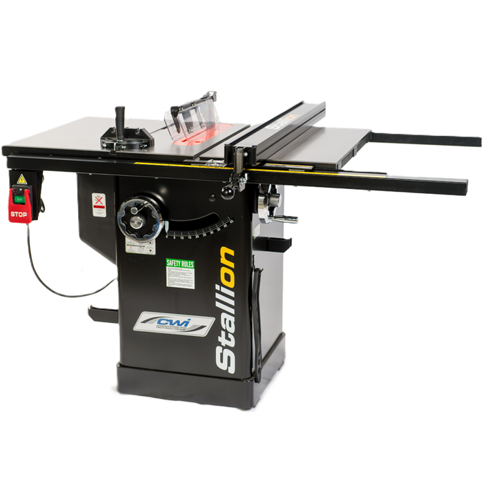 Stallion 1.5HP Table Saw with 30" Deluxe Fence
