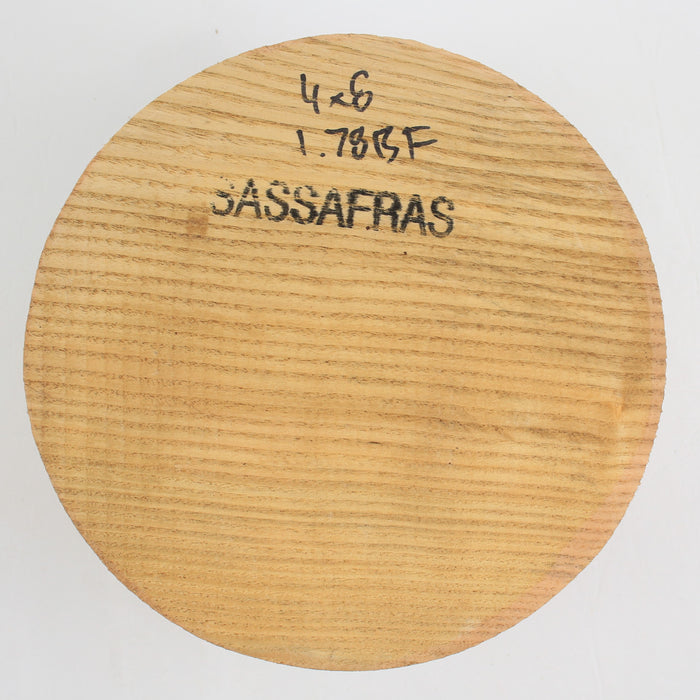 Sassafras Round 8.15" x 3.8"Thick - Stock #40554