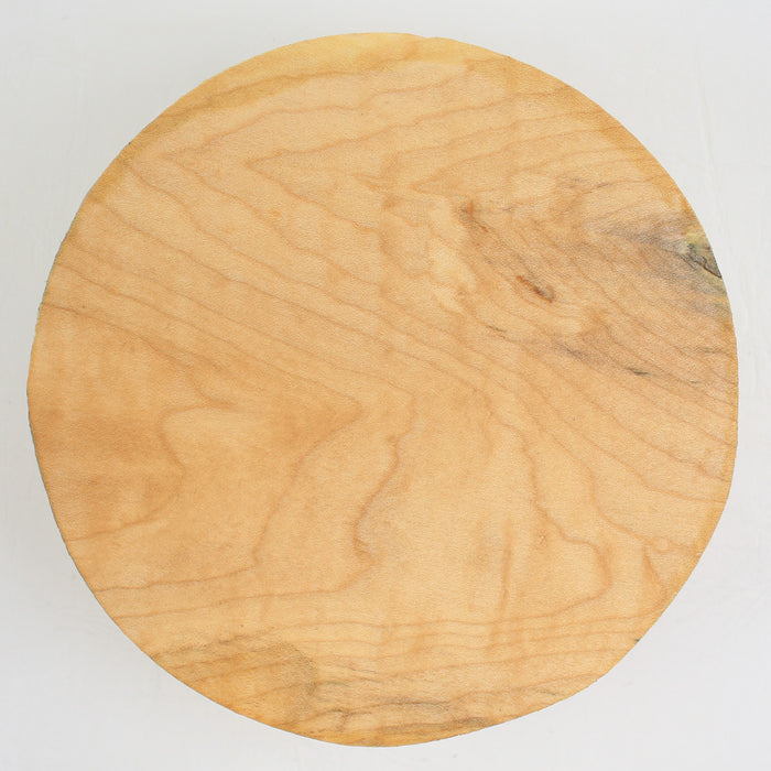 Maple Flame Round, 6"x 1.8" Thick  - Stock #40568