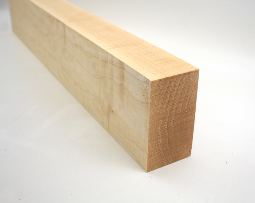 Maple Flame Neck Blank, 2A, 24 x 4.3" x 2.3" Thick - Stock #40538