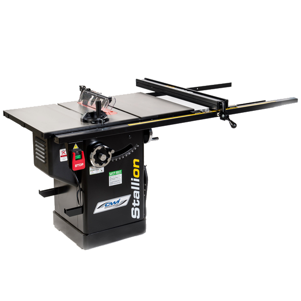 Stallion 3 HP 10" Cabinet Saw w/30" Deluxe Fence