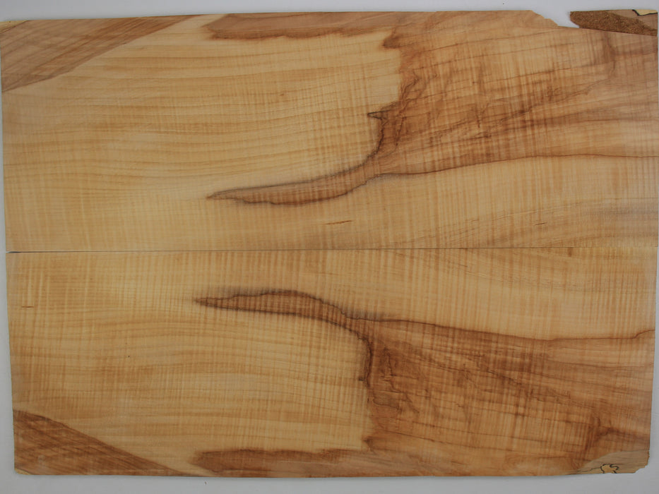 Chestnut Guitar Set, Highly Figured, 6.6mm (.25") Thick - Stock #40403