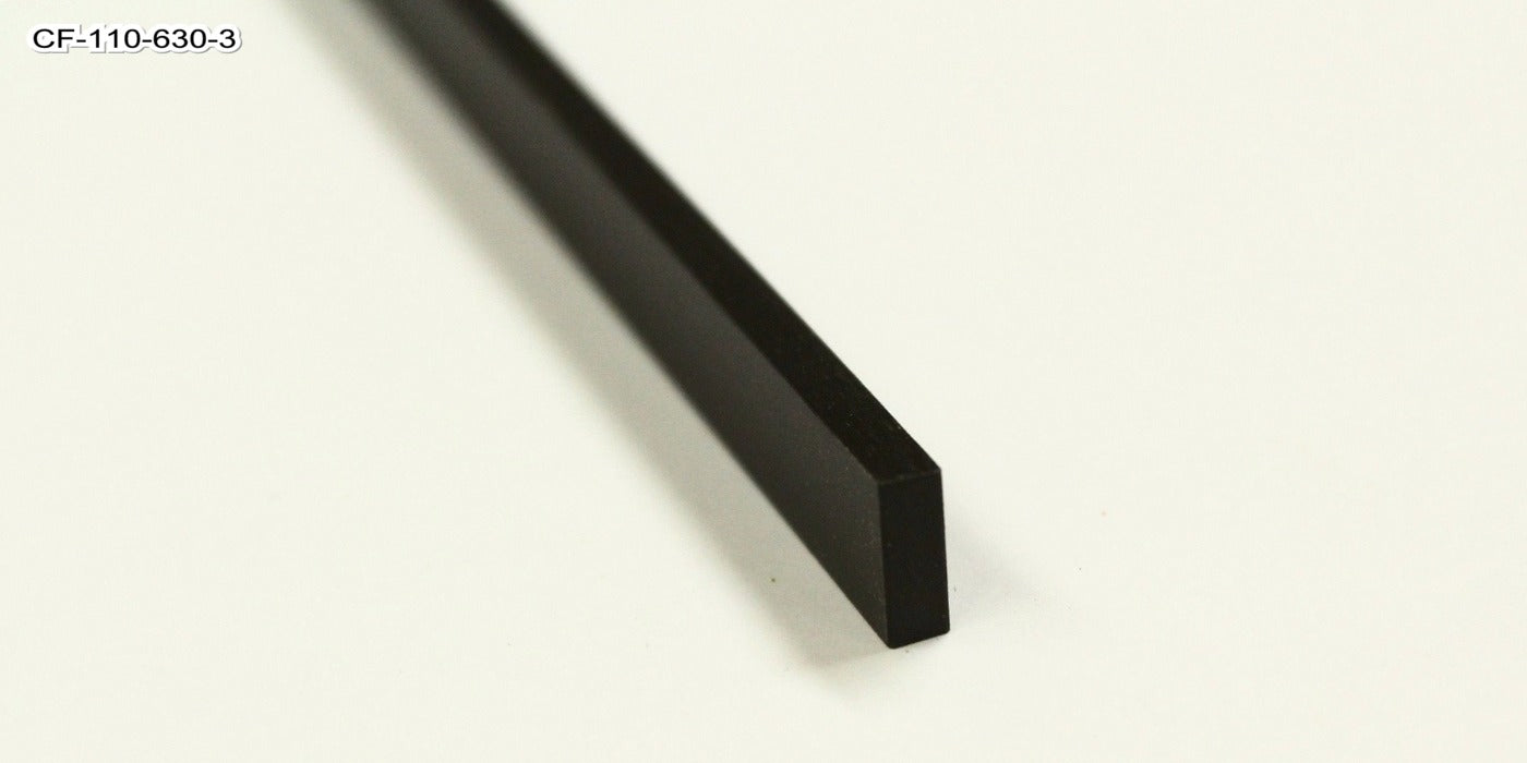 Carbon Fiber Neck Reinforcement Rod 24.8" x 0.37" x 0.125" (630 mm x 9.5 mm x 3.2 mm)