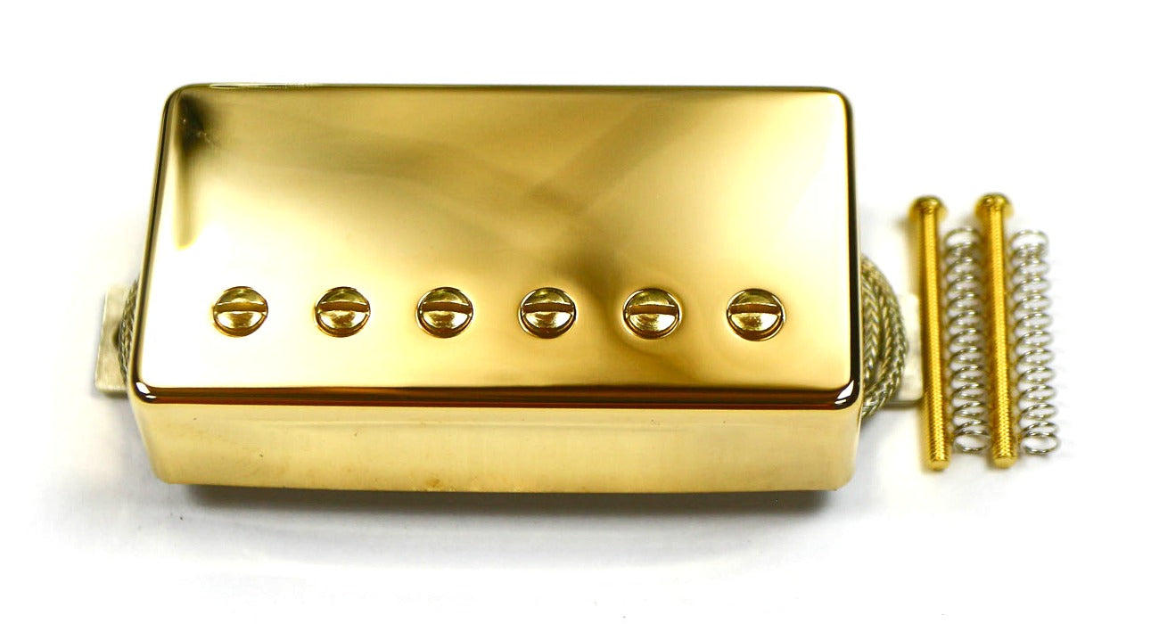 Covered Humbucker with Alnico Almax magnet, Gold