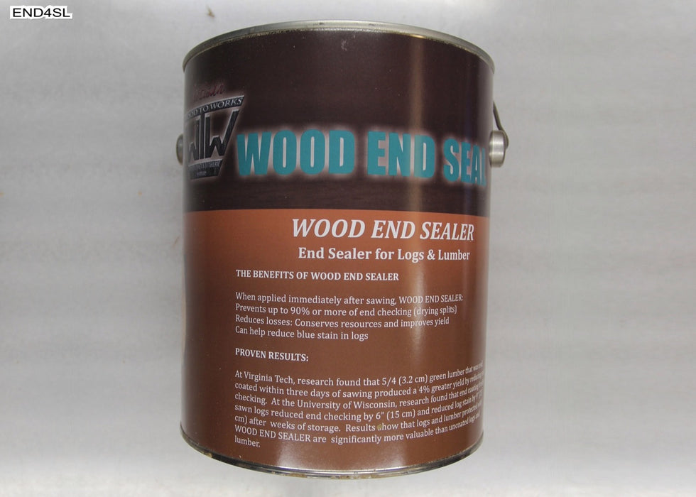 Wood End Seal - End sealer for logs and lumber, 3.78 Litre