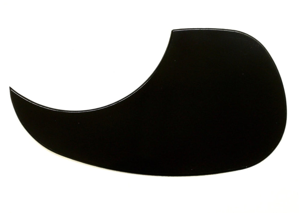 Vinyl Pickguard (self-adhesive) Martin Style Teardrop - LEFT HAND, Black