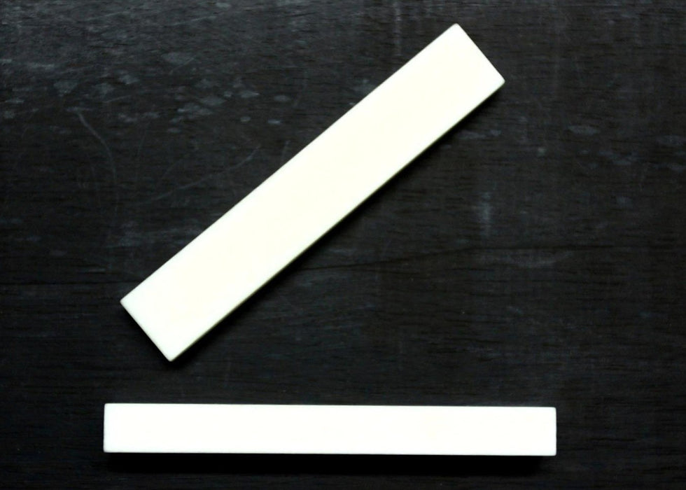 Bleached Bone Nut for Electric & Acoustic Guitars (55x10x5.5mm)