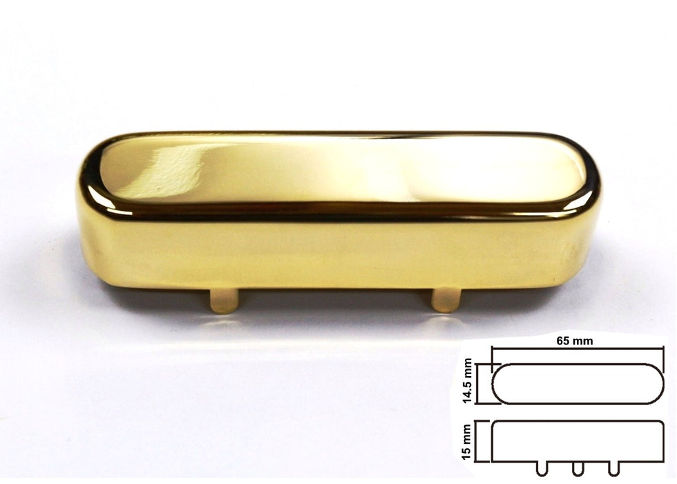 Telecaster style metal pickup cover, Gold