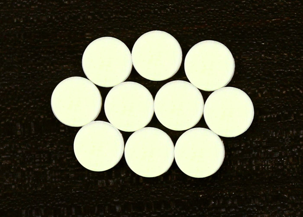 Cream Round Position Marker (10 pack)