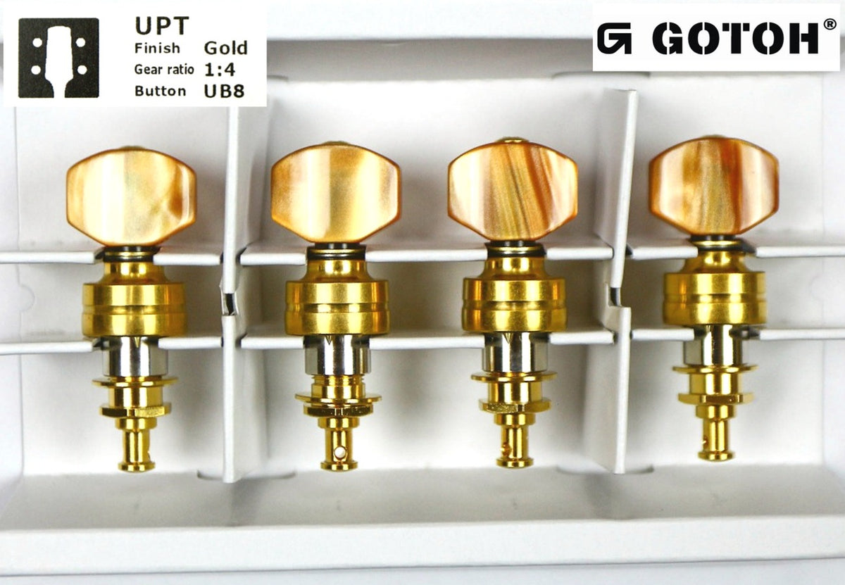 Gotoh UPTGUB8 Ukulele Tuner set — Cascadia Woodcraft & Lutherie Supply
