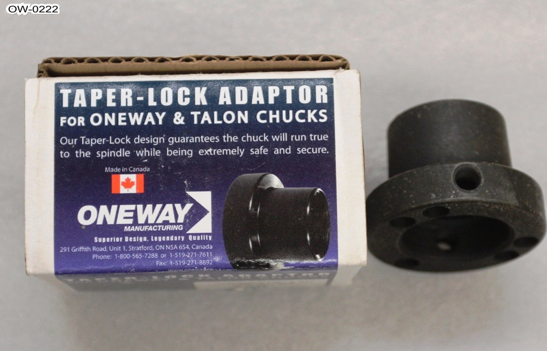 Oneway Taper-Lock Adaptor for Oneway + Talon Chucks