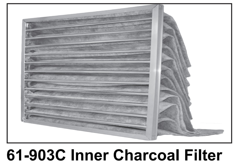 Rikon 61-903c Charcoal Inner Filter for 61-2400 Air Filter